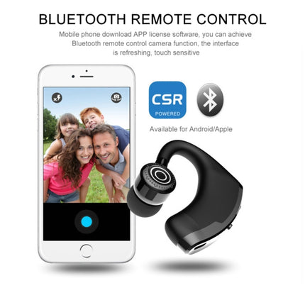 Auriculares inalámbricos Bluetooth V9 Business manos libres CSR 4.1 con micrófono para conductores deportivos