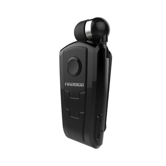 Fineblue F910 CSR4.1 Retractable Cable Caller Vibration Reminder Anti-theft Bluetooth Headset