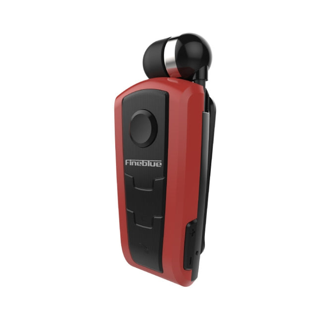 Fineblue F910 CSR4.1 Bluetooth-Headset mit einziehbarem Kabel und Anrufer-Vibrationserinnerung, Diebstahlschutz