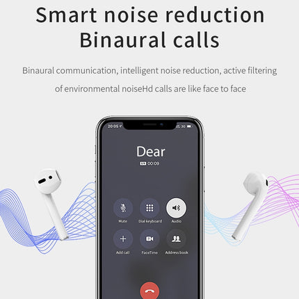 i9 Touch Wireless TWS Sport Bilaterales Stereo-Bluetooth 5.0-Headset mit Ladebox, Touch-Version, Touch-Version