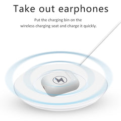 i9 Touch Wireless TWS Sport Bilateral Stereo Bluetooth 5.0 Headset with Charging Box, Touch Version, Touch Version