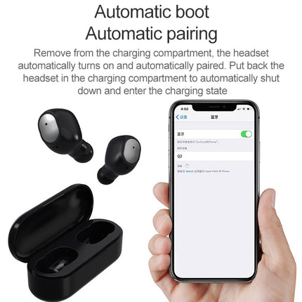 Q2 TWS Bluetooth 5.0 Binaural Stereo Wireless Sports Bluetooth Earphone