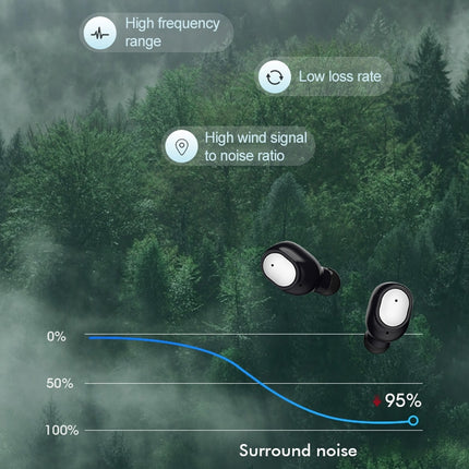 Q3 TWS Bluetooth 5.0 Binaural Stereo Automatische Anpassung Drahtloser Bluetooth-Kopfhörer