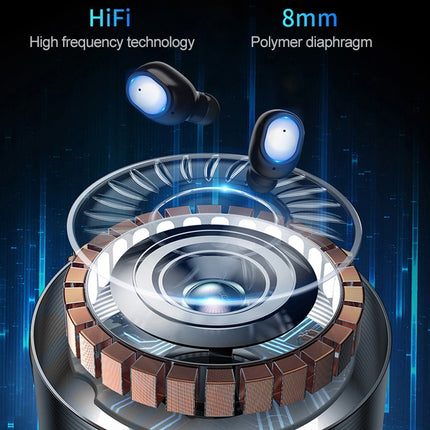 Q3 TWS Bluetooth 5.0 Binaural Stereo Automatische Anpassung Drahtloser Bluetooth-Kopfhörer