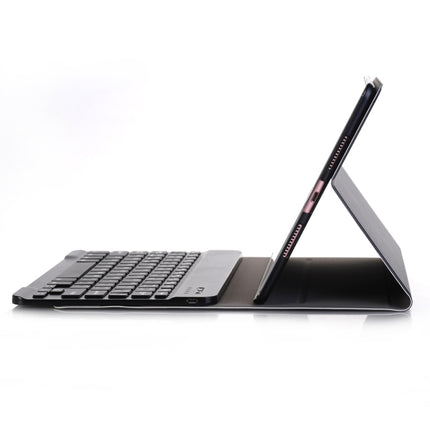 A102 For iPad 10.2 inch Ultra-thin Detachable Bluetooth Keyboard Leather Tablet Case with Stand Function, Rose Gold, Black, Dark Blue, Gold