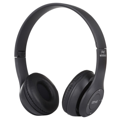 Auriculares inalámbricos plegables Bluetooth P47 con conector de audio de 3,5 mm, compatible con MP3/llamadas, P47 negro, P47 azul, P47 rojo, P47 blanco, P47 verde
