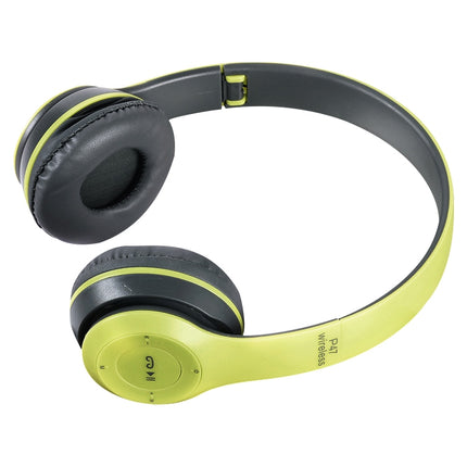 Auriculares inalámbricos plegables Bluetooth P47 con conector de audio de 3,5 mm, compatible con MP3/llamadas, P47 negro, P47 azul, P47 rojo, P47 blanco, P47 verde