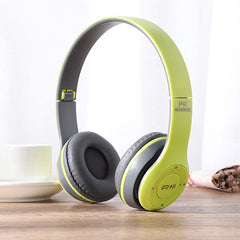 P47 Foldable Wireless Bluetooth Headphone with 3.5mm Audio Jack, Support MP3 / Call, P47 Black, P47 Blue, P47 Red, P47 White, P47 Green