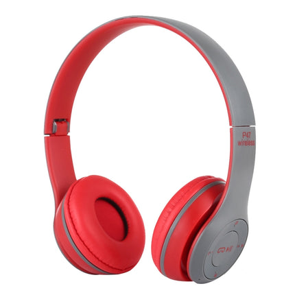 Auriculares inalámbricos plegables Bluetooth P47 con conector de audio de 3,5 mm, compatible con MP3/llamadas, P47 negro, P47 azul, P47 rojo, P47 blanco, P47 verde