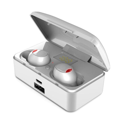 G10 TWS Bluetooth 5.0 Wireless Bluetooth Earphone with Charging Box, Support Digital Display & HD Call & Power Bank, G10