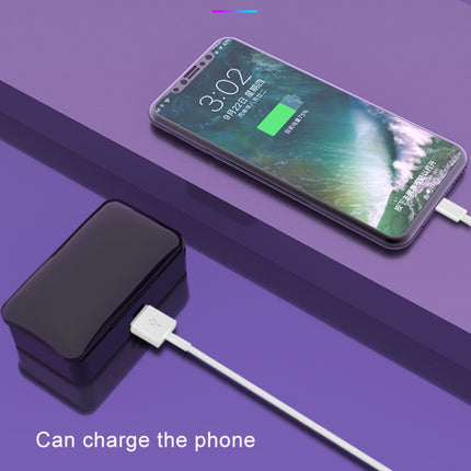 G10 TWS Bluetooth 5.0 Wireless Bluetooth Earphone with Charging Box, Support Digital Display & HD Call & Power Bank, G10