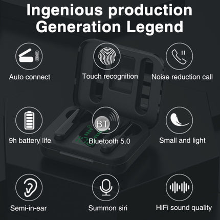 P100pro TWS Bluetooth 5.0 Touch Wireless Bluetooth Earphone with Charging Box & LED Smart Digital Display, Support Siri & Call
