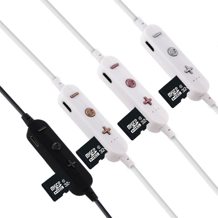 Auriculares Bluetooth F17 con diseño de cuello colgante y Bluetooth 4.2, compatible con reproducción y conmutación de música, control de volumen y respuesta
