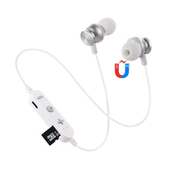 F17 Bluetooth 4.2 Hanging Neck Design Bluetooth Headset, Support Music Play & Switching & Volume Control & Answer