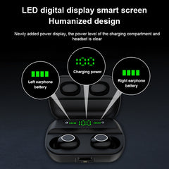 S11 TWS Touch Bluetooth Earphone with Magnetic Charging Box, Support Three-screen LED Power Display