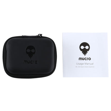 Mucro MB-232 Running In-Ear Sport Earbuds Earhook Wired Stereo Headphones for Jogging Gym
