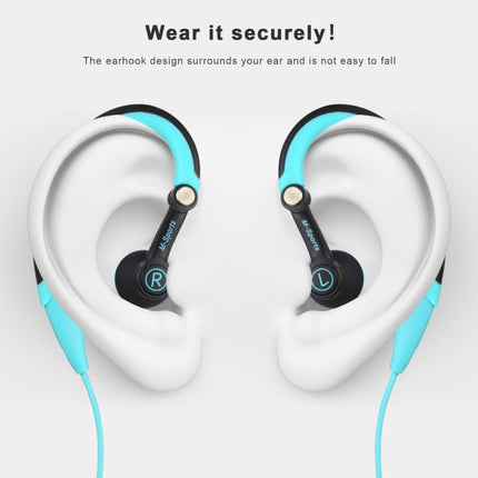 Mucro MB-232 Running In-Ear Sport Earbuds Earhook Wired Stereo Headphones for Jogging Gym