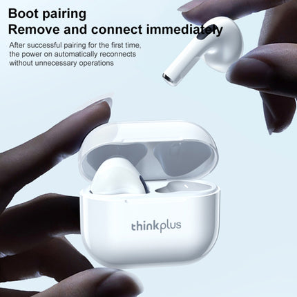 Original Lenovo LivePods LP40 TWS IPX4 wasserdichter Bluetooth-Kopfhörer mit Ladebox, unterstützt Touch- und HD-Anrufe sowie Siri und Master-Slave-Umschaltung, LivePods LP40