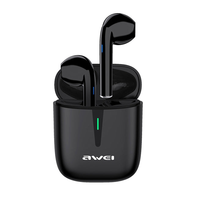 awei T21 Bluetooth V5.0 Ture Wireless Sports TWS Headset with Charging Case