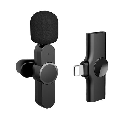 8 Pin Interface Live Broadcast Wireless Lavalier Microphone, 8 Pin