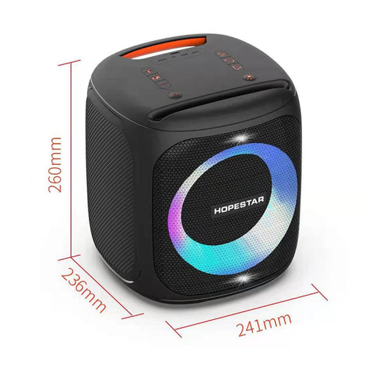 HOPESTAR Party100 Bluetooth 5.0 Tragbarer wasserdichter kabelloser Bluetooth-Lautsprecher mit mobiler Ladefunktion, Party100 (Schwarz), Party100 (Grün), Party100 (Blau)