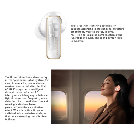 HUAWEI FreeBuds Pro 2 + TWS Extrasensory Perception Wireless Earphone Support Heart Rate & Body Temperature Monitoring