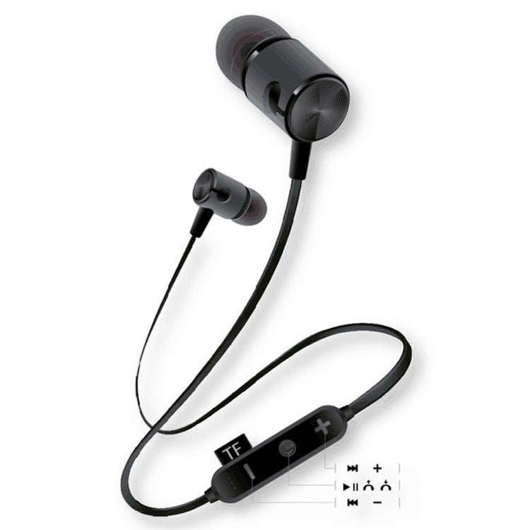 MG-G20 Bluetooth 4.2 Sport Kabelloser Bluetooth-Kopfhörer, Support-Karte