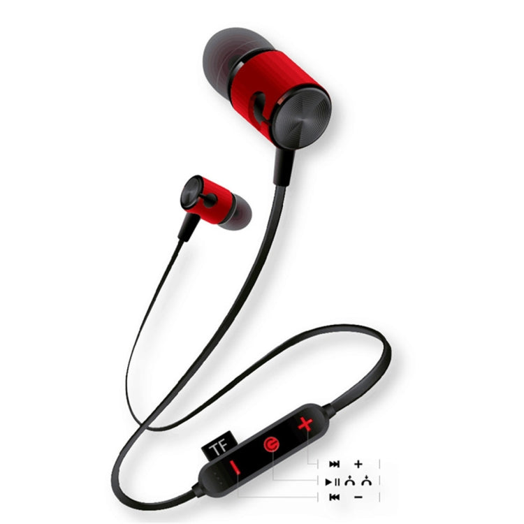 MG-G20 Bluetooth 4.2 Sport Kabelloser Bluetooth-Kopfhörer, Support-Karte
