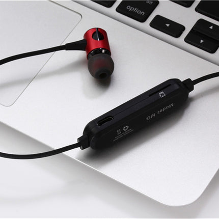 Auriculares deportivos inalámbricos Bluetooth MG-G20 con Bluetooth 4.2, compatible con tarjeta
