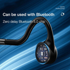 Lenovo X5 IPX8 Waterproof Bluetooth 5.0 Bone Conduction Wireless Earphones, Built-in 8G Memory, Lenovo X5