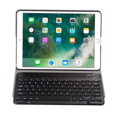 A09 Bluetooth 3.0 Ultra-thin ABS Detachable Bluetooth Keyboard Leather Tablet Case for iPad Air / Pro 10.5 inch (2019), with Holder