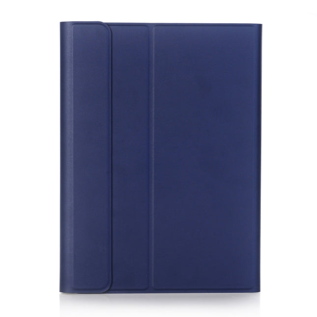 A09 Bluetooth 3.0 Ultra-thin ABS Detachable Bluetooth Keyboard Leather Tablet Case for iPad Air / Pro 10.5 inch (2019), with Holder