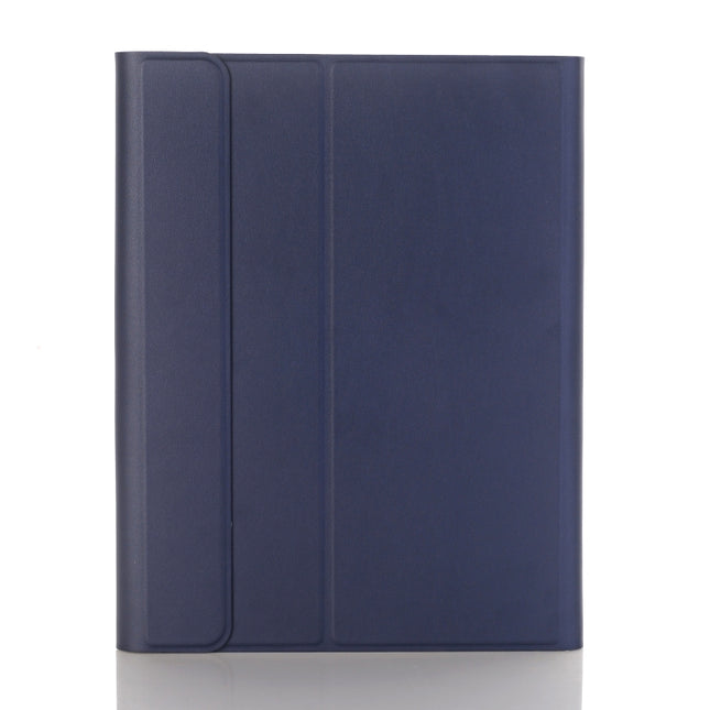 A09B Bluetooth 3.0 Ultra-thin ABS Detachable Bluetooth Keyboard Leather Tablet Case for iPad Air / Pro 10.5 inch (2019), with Pen Slot & Holder