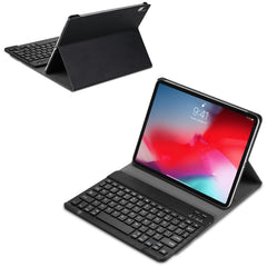 A11 Bluetooth 3.0 Ultra-thin ABS Detachable Bluetooth Keyboard Leather Tablet Case for iPad Pro 11 inch （2018）, with Holder, For iPad Pro 11 inch 2018