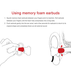 TRN Earphone Silicone Memory Foam Earplug