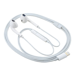 8 Pin Plug Wired Earphone, Support Calls and Music, Cable Lengrh: 1.2m, Support Music And Calls