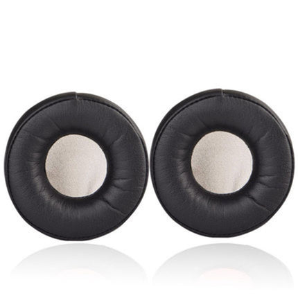 1 par de fundas protectoras de cuero con esponja para auriculares Jabra MOVE