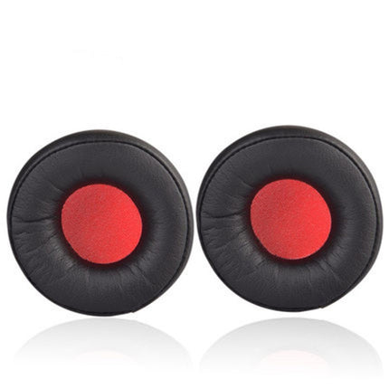 1 par de fundas protectoras de cuero con esponja para auriculares Jabra MOVE