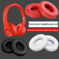 1 Paar Kopfhörer-Schutzhülle aus Leder für Beats Solo2.0 / Solo3.0, Wireless-Version