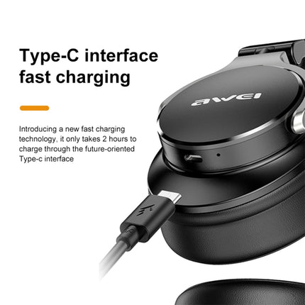 awei A710BL Foldable ANC Noise Cancelling Bluetooth Wireless Headset