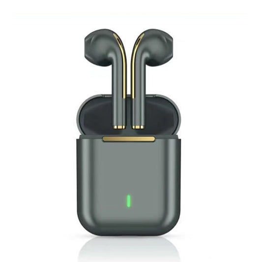 J18 Bluetooth 5.0 TWS Wireless Binaural Bluetooth Earphone with Charging Box, J18 (Green), J18 (Rose Gold), J18 (White), J18 (Black)