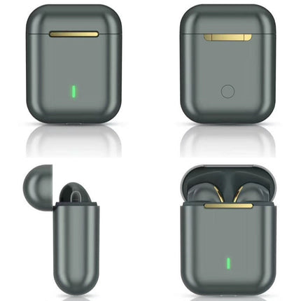 Auriculares inalámbricos Bluetooth 5.0 TWS J18 con estuche de carga, J18 (verde), J18 (oro rosa), J18 (blanco), J18 (negro)