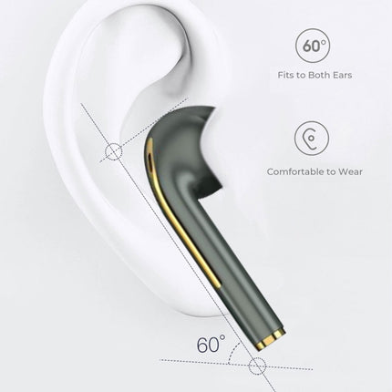 Auriculares inalámbricos Bluetooth 5.0 TWS J18 con estuche de carga, J18 (verde), J18 (oro rosa), J18 (blanco), J18 (negro)