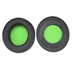 2 PCS For Razer Kraken 7.1 V2 Pro Headphone Cushion Sponge Green Net Cover Earmuffs Replacement Earpads, For Razer Kraken 7.1 V2 Pro(Green)