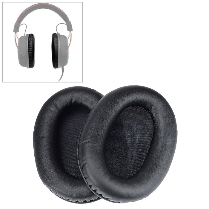 2 PCS For Kingston KHX-HSCP / HyperX Cloud II Headphone Cushion Protein Sponge Cover Earmuffs Replacement Earpads, For Kingston KHX-HSCP HyperX Cloud II(Protein)