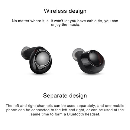 Drawer Type S2 Ear-in TWS Bluetooth V5.0 Wireless Earphones