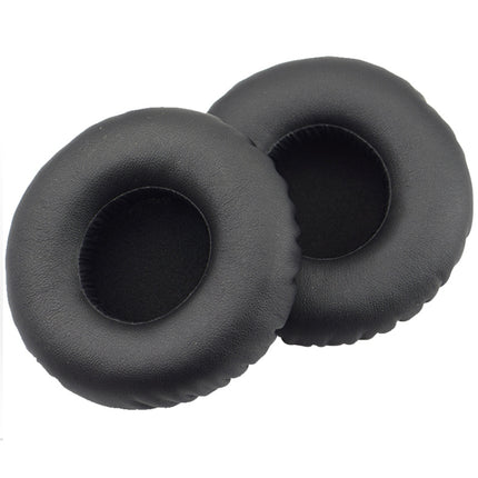 2pcs For JBL Synchros S400BT Headphones Imitation Leather + Memory Foam Soft Earphone Protective Cover Earmuffs, For Synchros S400BT Black, For Synchros S400BT White