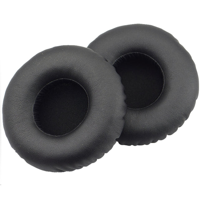 2pcs For JBL Synchros S400BT Headphones Imitation Leather + Memory Foam Soft Earphone Protective Cover Earmuffs, For Synchros S400BT Black, For Synchros S400BT White
