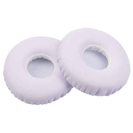 2pcs For JBL Synchros S400BT Headphones Imitation Leather + Memory Foam Soft Earphone Protective Cover Earmuffs, For Synchros S400BT Black, For Synchros S400BT White