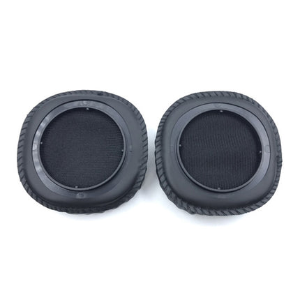 1 par de protectores auditivos suaves de espuma viscoelástica y piel sintética para auriculares Marshall MID ANC, con hebilla de placa de goma, con hebilla de placa de goma